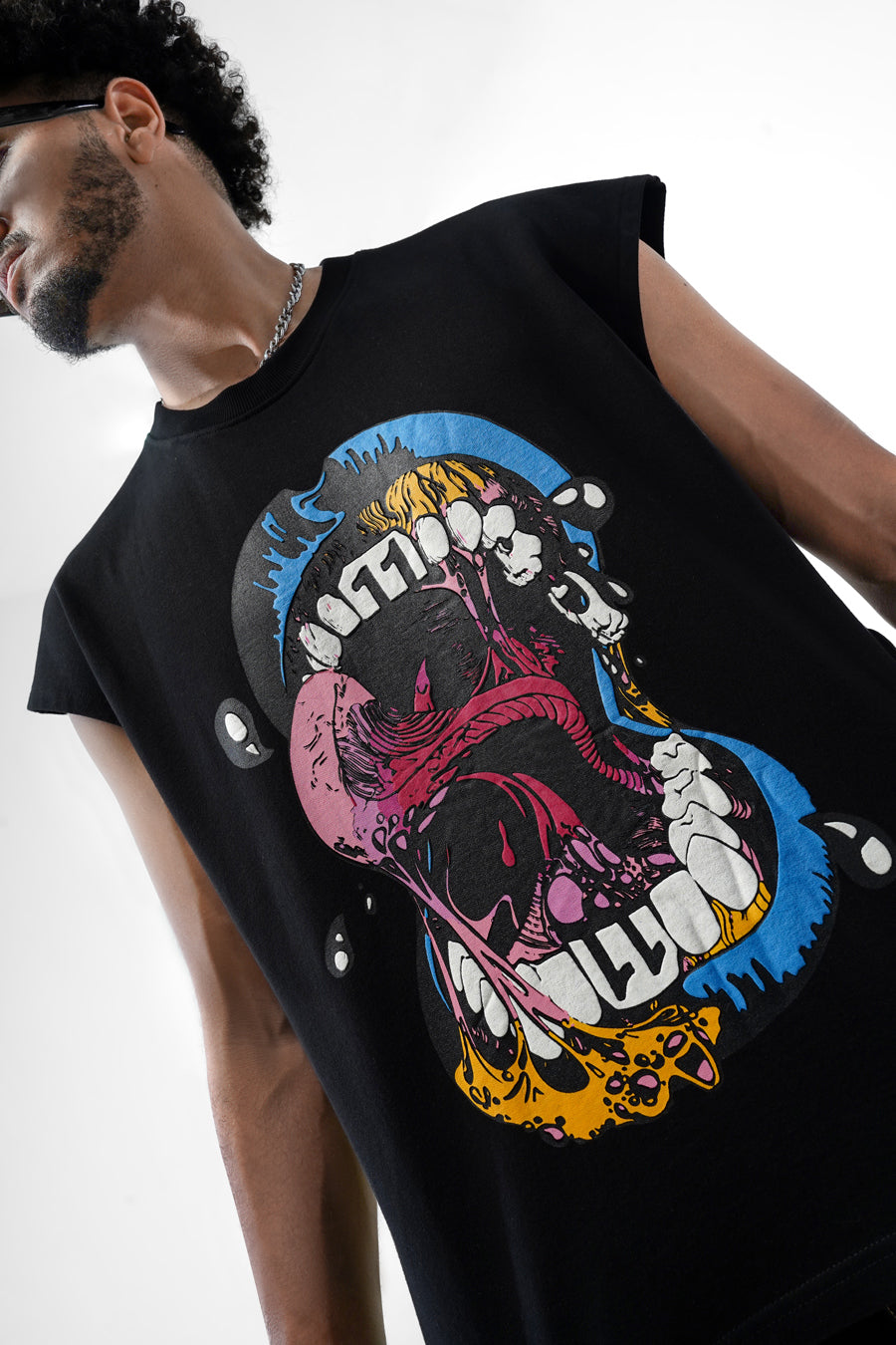 The Rolling Tongue Black